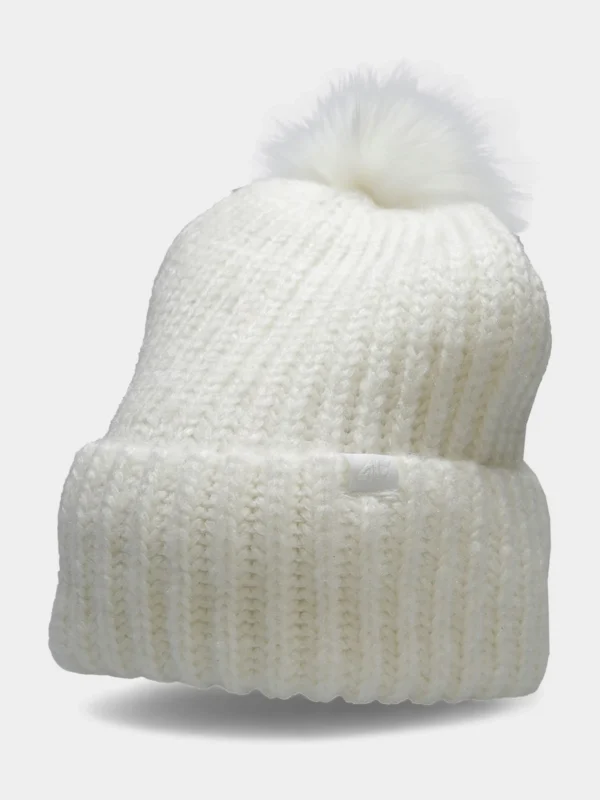 Czapka Z Pomponem Damska 4f A-Sport