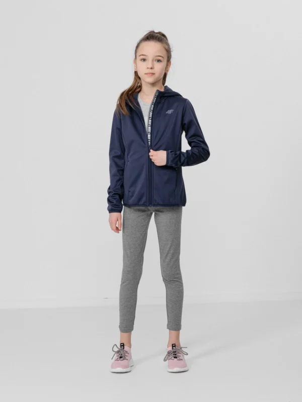 Kurtka Softshell Dziewczęca 4f A-Sport