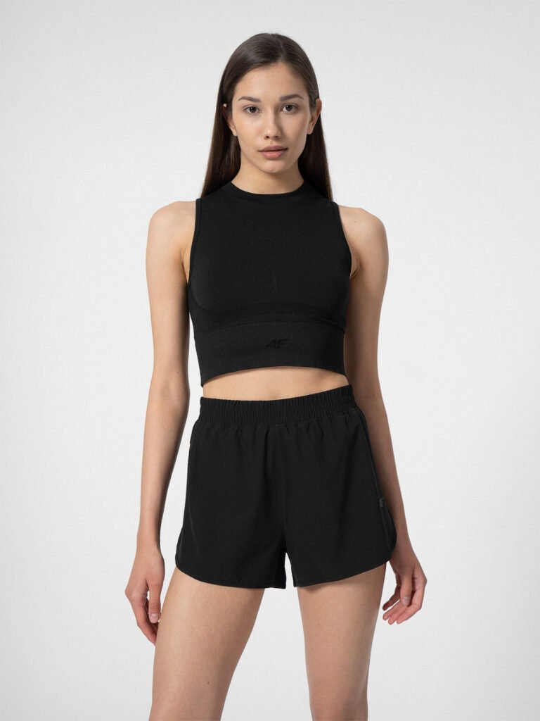 Crop-top Treningowy Damski 4f A-Sport