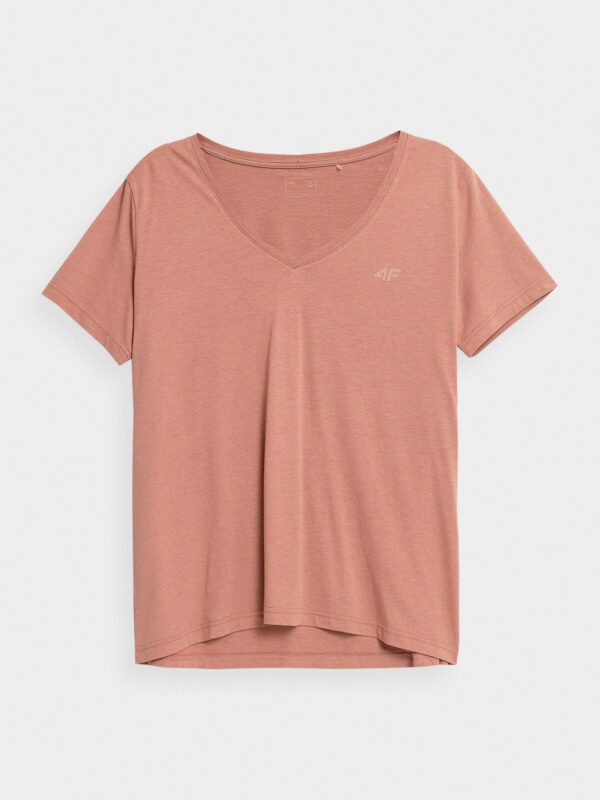 T-shirt Damski 4f - Łososiowy, XS A-Sport