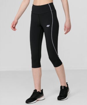 Legginsy 3/4 Damskie 4f A-Sport