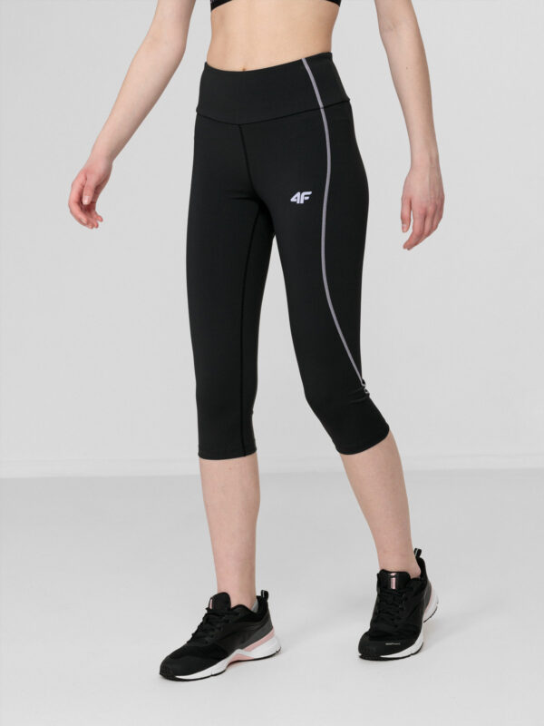 Legginsy 3/4 Damskie 4f A-Sport