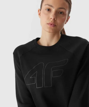 Bluza dresowa nierozpinana bez kaptura damska 4f A-Sport