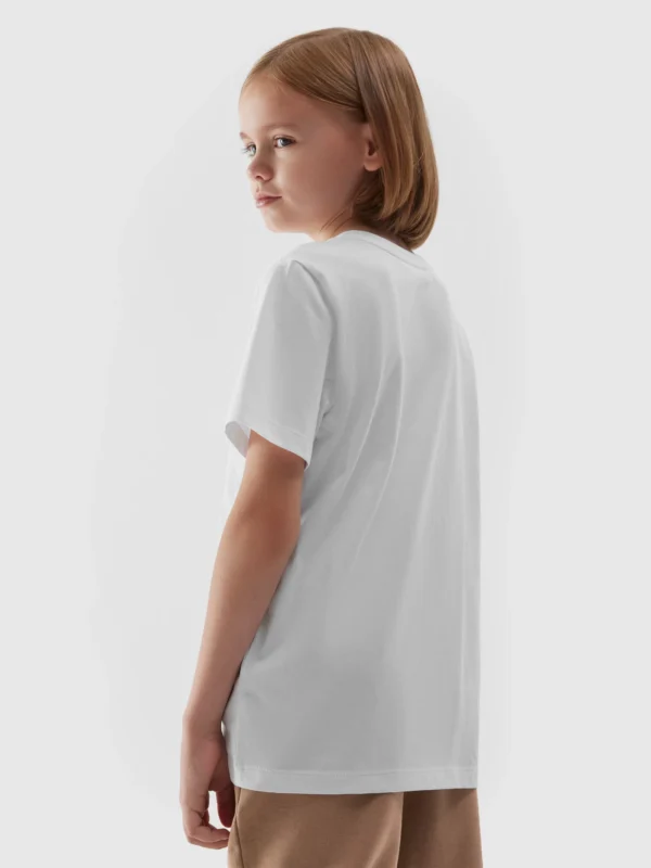 T-SHIRT GŁADKI CHŁOPIĘCY A-Sport