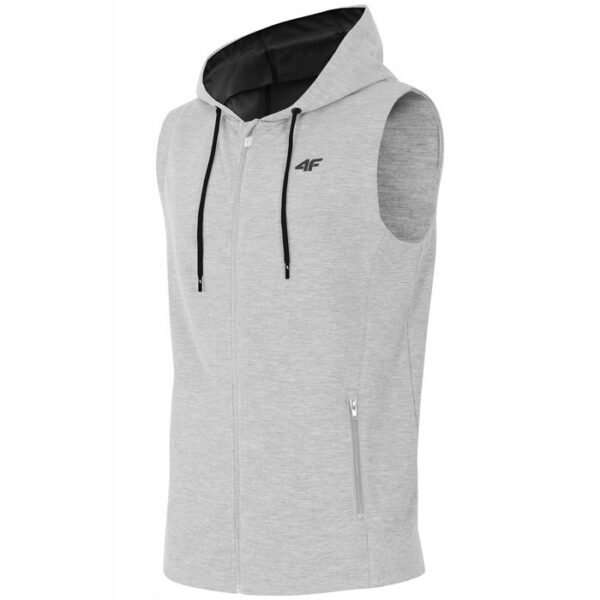 Bluza - Bezrękawnik z Kapturem Męska 4f A-Sport
