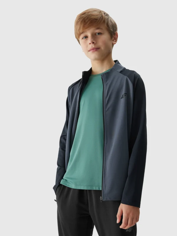 Bluza Sportowa Rozpinana Chłopięca 4f A-Sport