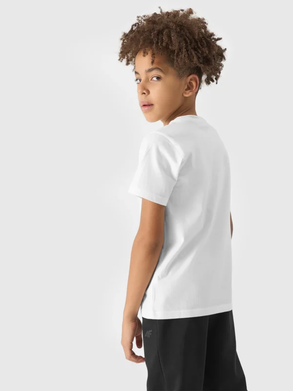 T-Shirt Gładki Chłopięcy 4f A-Sport