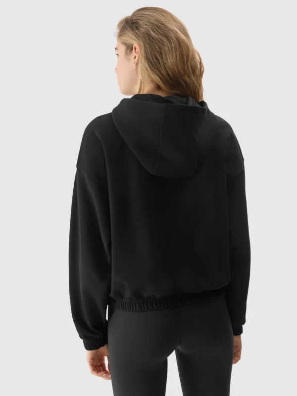Bluza Dresowa Nierozpinana Z Kapturem Damska 4f A-Sport