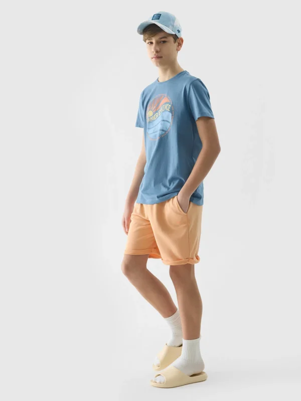 T-Shirt Regular Chłopięcy 4F A-Sport