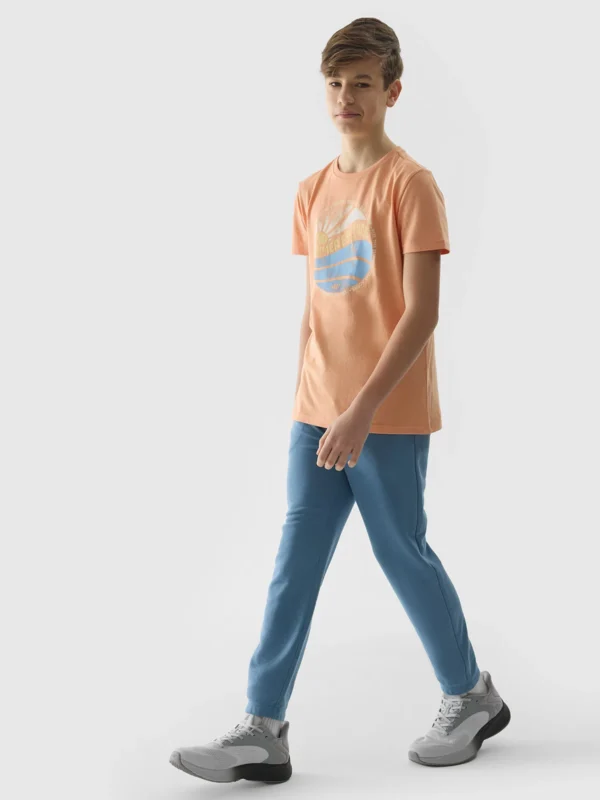 T-Shirt Regular Chłopięcy 4F A-Sport