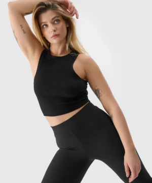 Crop Top Slim Damski 4F A-Sport