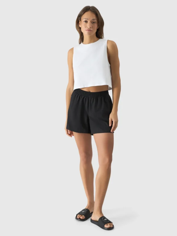 Crop-Top Oversize Gładki Damski 4F A-Sport