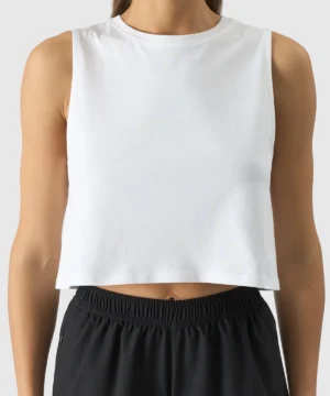 Crop-Top Oversize Gładki Damski 4F A-Sport
