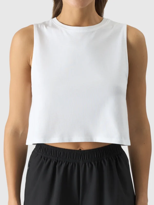 Crop-Top Oversize Gładki Damski 4F A-Sport