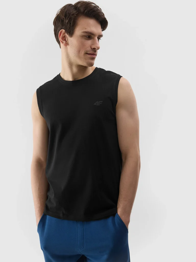 Tank Top Regular Męski 4F A-Sport