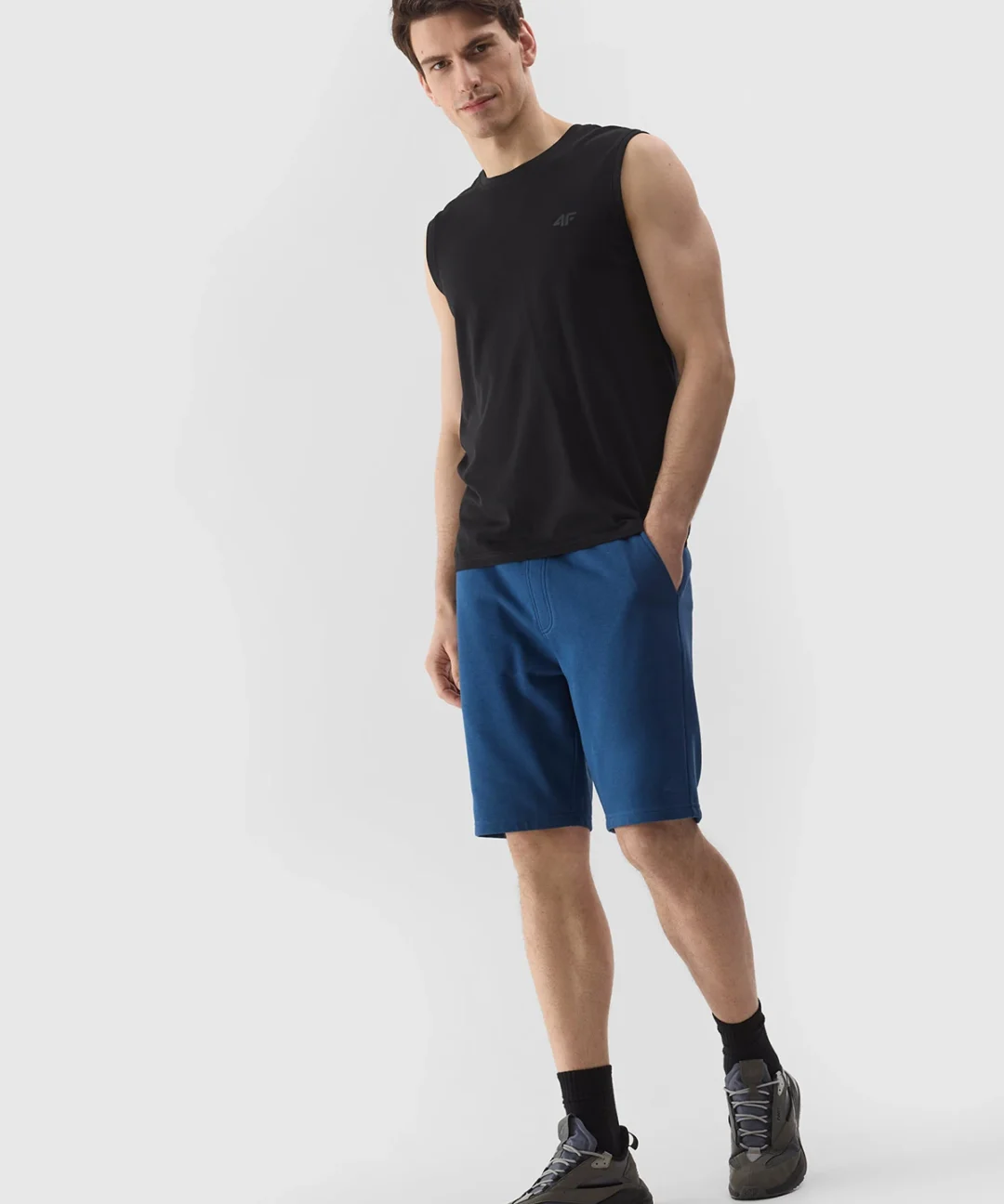 Tank Top Regular Męski 4F A-Sport