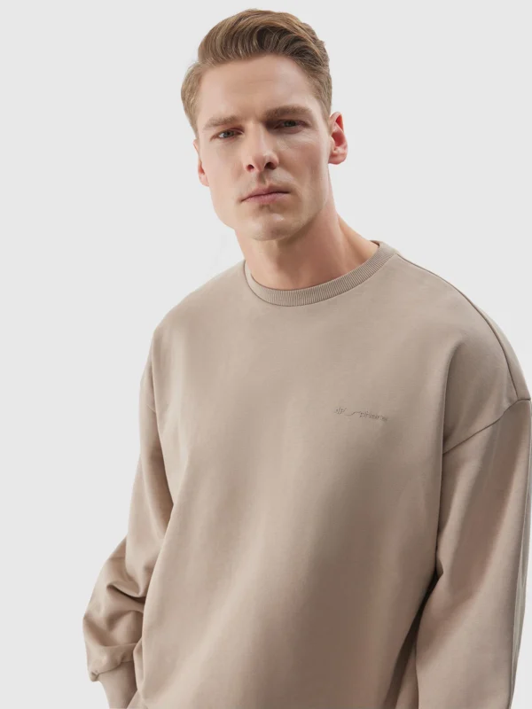 Bluza Dresowa Nierozpinana Bez Kaptura Męska 4F A-Sport