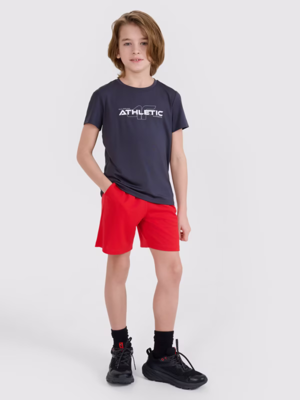 T-shirt sportowy szybkoschnący chłopięcy 4f A-Sport