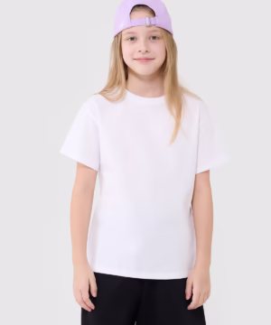 T-shirt gładki dziewczęcy 4f A-Sport
