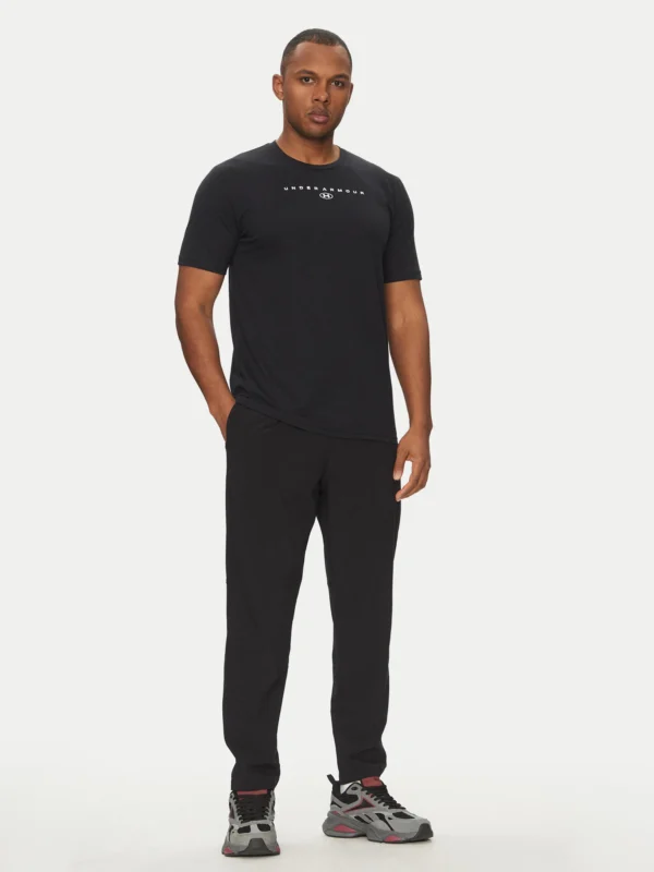 T-Shirt Stacked Logo Męski Under Armour A-Sport
