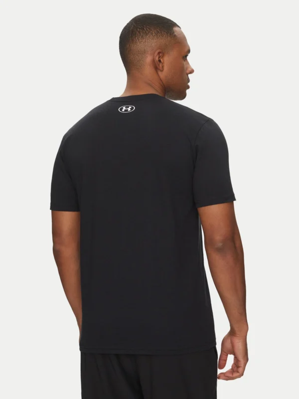 T-Shirt Stacked Logo Męski Under Armour A-Sport