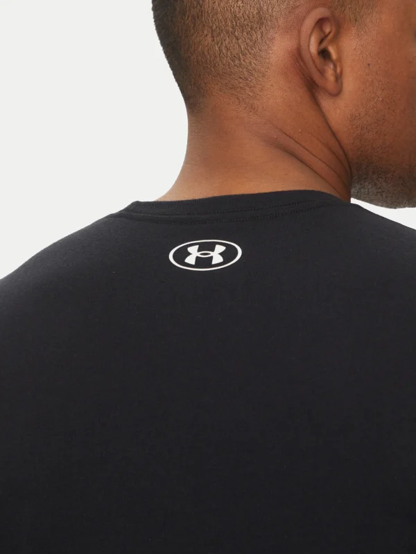 T-Shirt Stacked Logo Męski Under Armour A-Sport