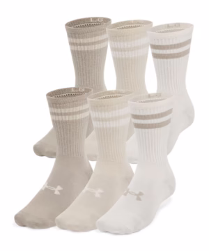 Skarpetki treningowe uniseks (6-pack) Under Armour UA Essential 6pk Crew A-Sport