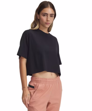 Damski t-shirt crop-top Under Armour UA Rival SS A-Sport