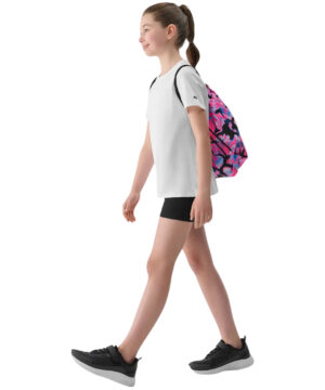 Komplet dla dziewczynki koszulka, spodenki, worek 4f A-Sport