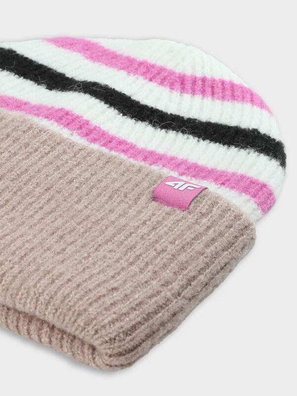 Czapka beanie dziewczęca 4f A-Sport