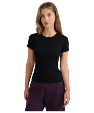 T-shirt slim gładki damski 4f A-Sport