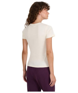 T-shirt slim gładki damski 4f A-Sport