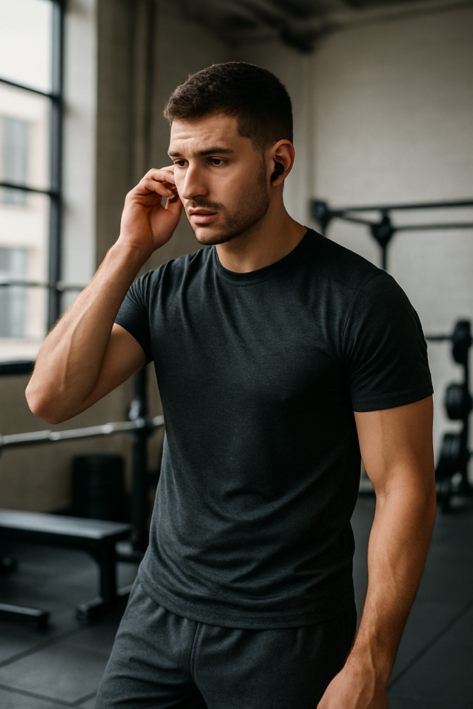 An image illustrating Ubrania na siłownię – co założyć, aby trenować wygodnie i skutecznie