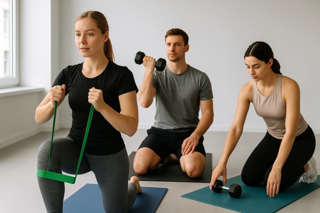 An image illustrating Akcesoria sportowe, które realnie poprawiają jakość treningu