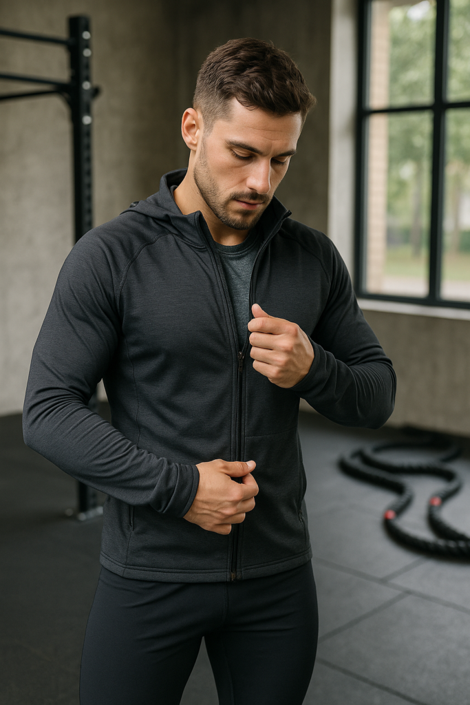 An image illustrating Jak dobrać odzież sportową do biegania – komfort i wydajność krok po kroku