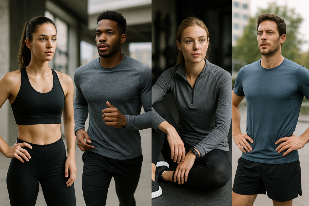 An image illustrating Jak skompletować strój sportowy na różne dyscypliny krok po kroku