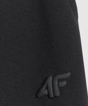 Spodnie dresowe typu jogger o szerszej nogawce dziewczęce 4F A-Sport