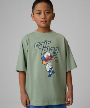 Chłopięcy t-shirt z nadrukiem 4F A-Sport