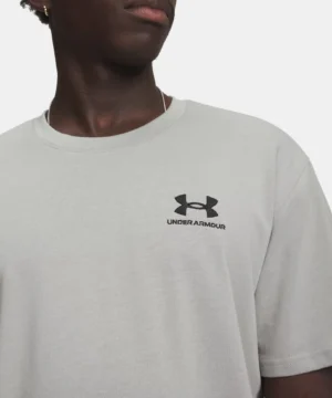 Męska koszulka z krótkim rękawem Under Armour Logo Embroidered Heavyweight A-Sport