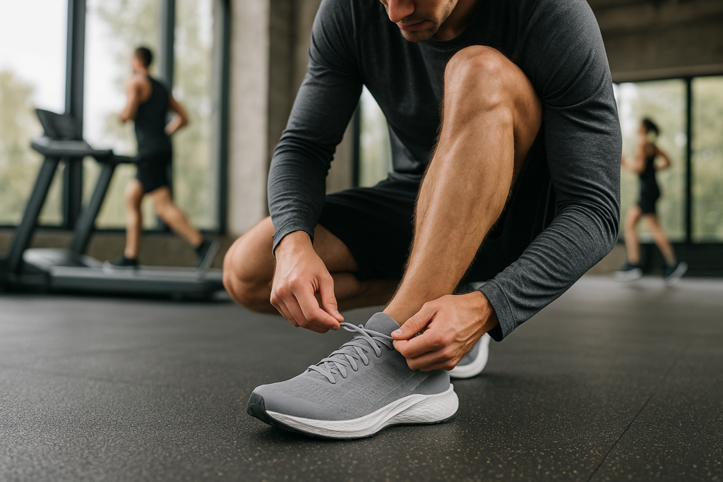 An image illustrating Jak dobrać buty do biegania 2026 Praktyczny poradnik dla początkujących i zaawansowanych