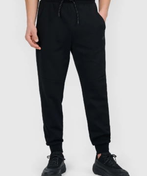 Spodnie typu jogger z tkaniny interlock z kolekcji basic męskie A-Sport