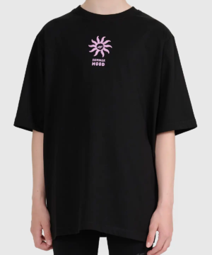 T-shirt z małym nadrukiem dziewczęcy 4F A-Sport