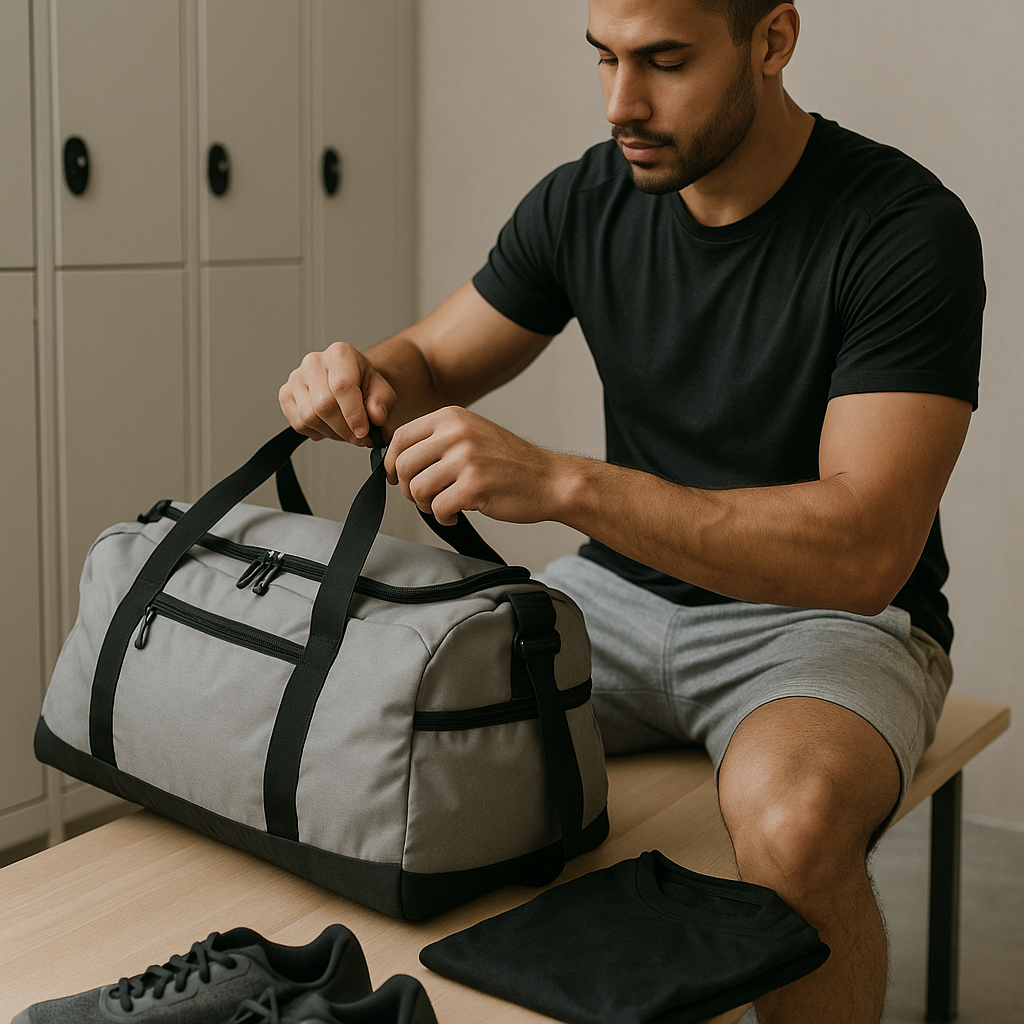 An image illustrating Torba sportowa na siłownię – jaką wybrać, żeby była praktyczna i lekka