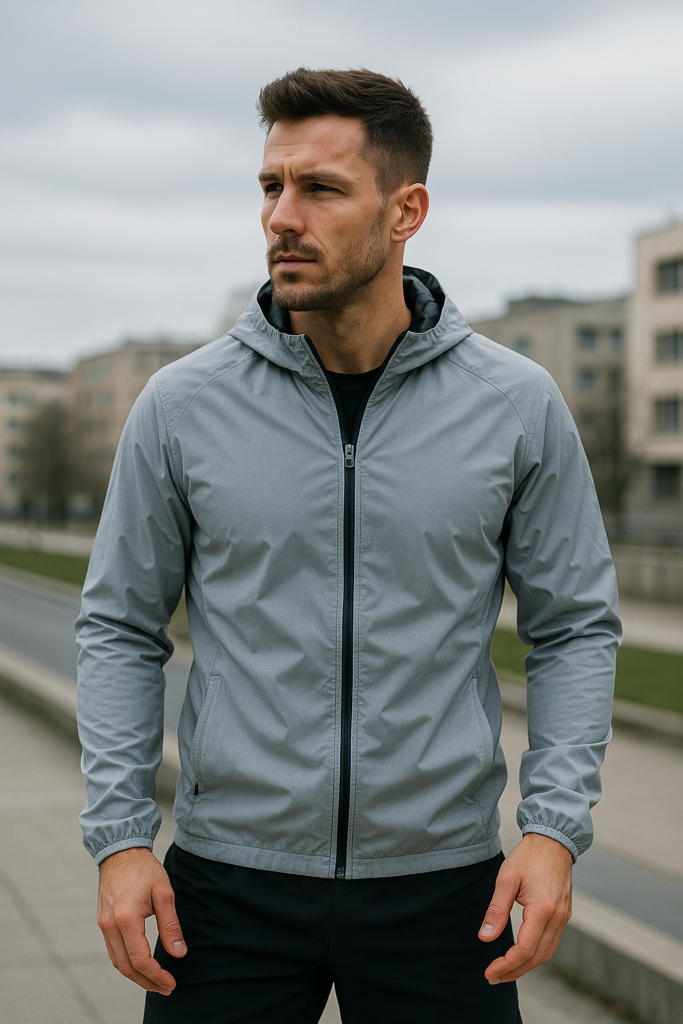 An image illustrating Kurtki przejściowe męskie sportowe ranking i poradnik wyboru na sezon